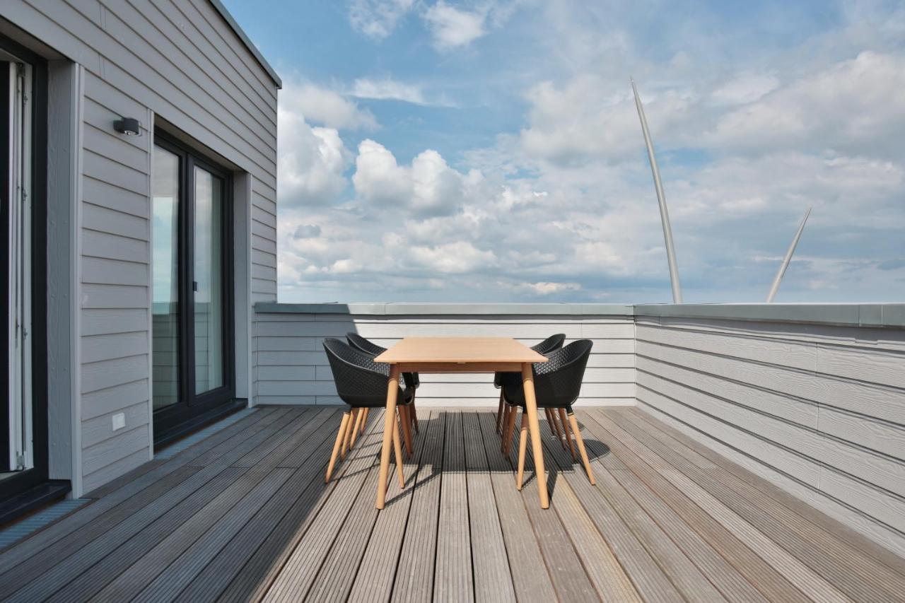 Strandperle Ostsee Penthouse Suite 2 نيندورف المظهر الخارجي الصورة